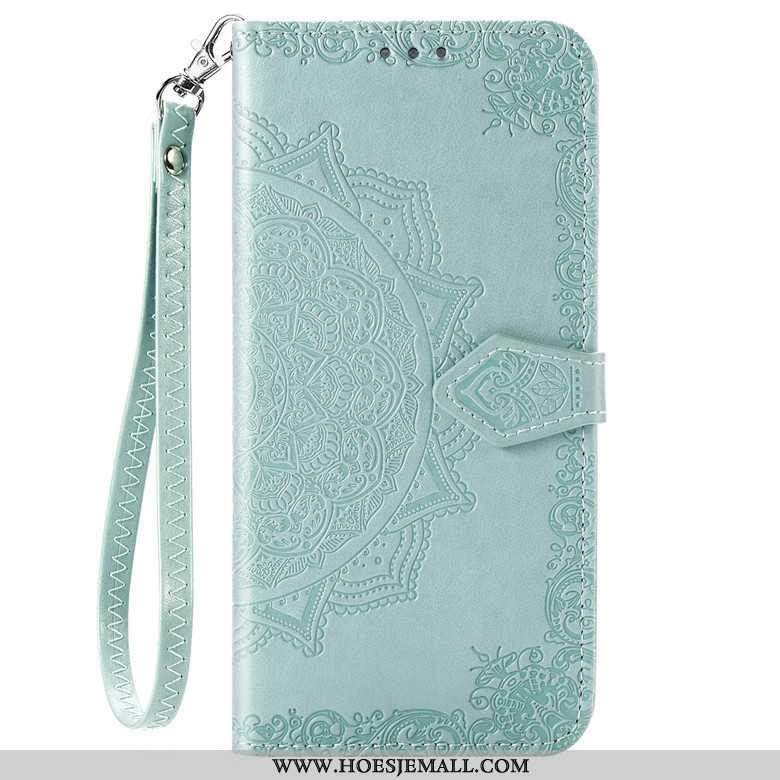 Hoesje Xiaomi Redmi Note 8t Leren Bescherming Mobiele Telefoon Rood Anti-fall Grijs Folio