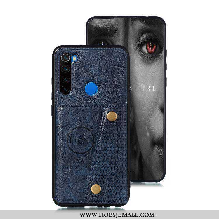 Hoes Xiaomi Redmi Note 8t Bescherming Zacht Kaart Mobiele Telefoon Ondersteuning Rood Zwarte