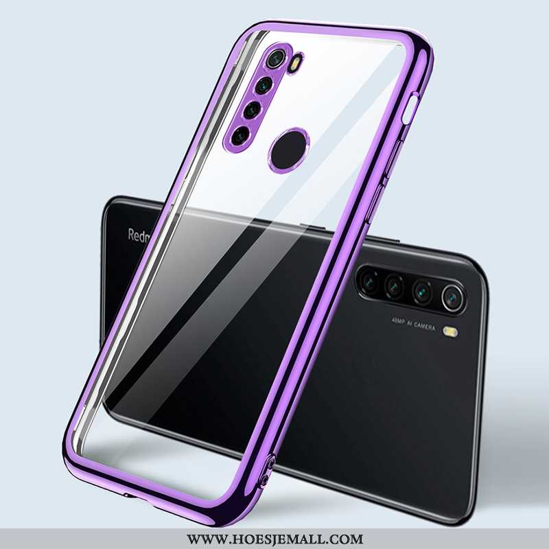 Hoesje Xiaomi Redmi Note 8t Trend Super Zacht Merken All Inclusive Dun Purper