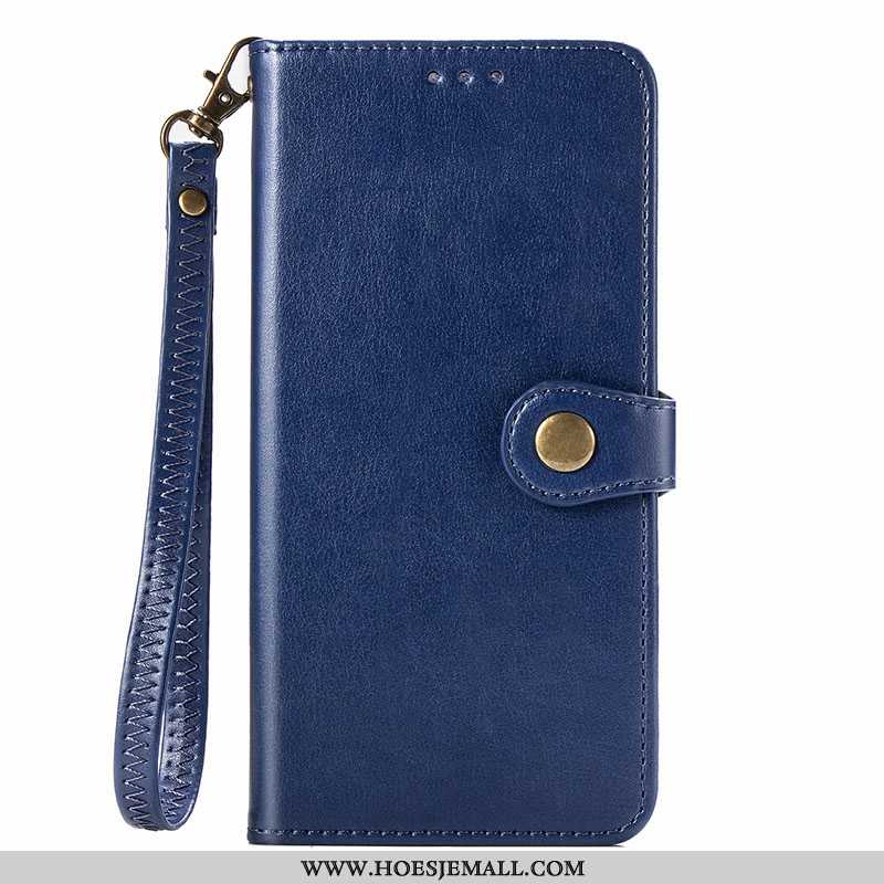 Hoes Xiaomi Redmi Note 8t Bescherming Zacht Mobiele Telefoon Mini Folio All Inclusive Blauwe