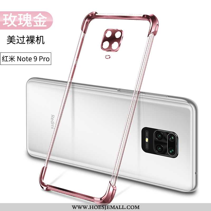 Hoesje Xiaomi Redmi Note 9 Pro Mini All Inclusive Gasbag Goud Mobiele Telefoon Anti-fall Gouden