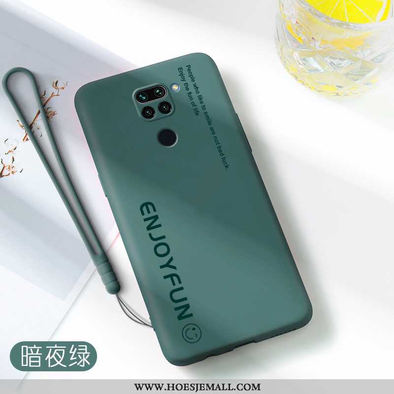 Hoesje Xiaomi Redmi Note 9 Bescherming Mode Siliconen All Inclusive Hoes Rood Groen