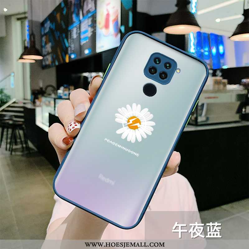 Hoesje Xiaomi Redmi Note 9 Zacht Siliconen Lovers Scheppend Doorzichtig Mobiele Telefoon Groen