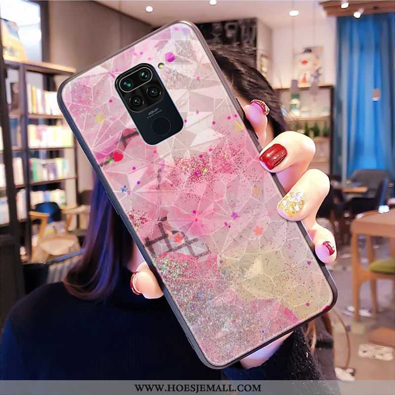 Hoes Xiaomi Redmi Note 9 Trend Patroon Net Red Vers Mobiele Telefoon Hoesje Mini Roze