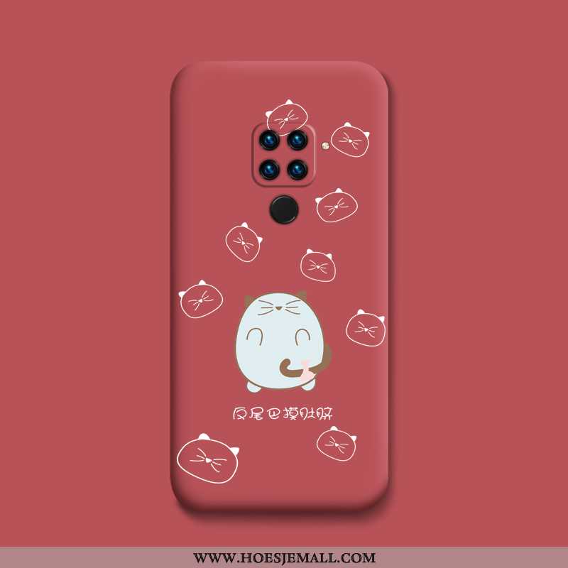 Hoesje Xiaomi Redmi Note 9 Scheppend Spotprent Persoonlijk Zacht Mooie Hoes All Inclusive Groen