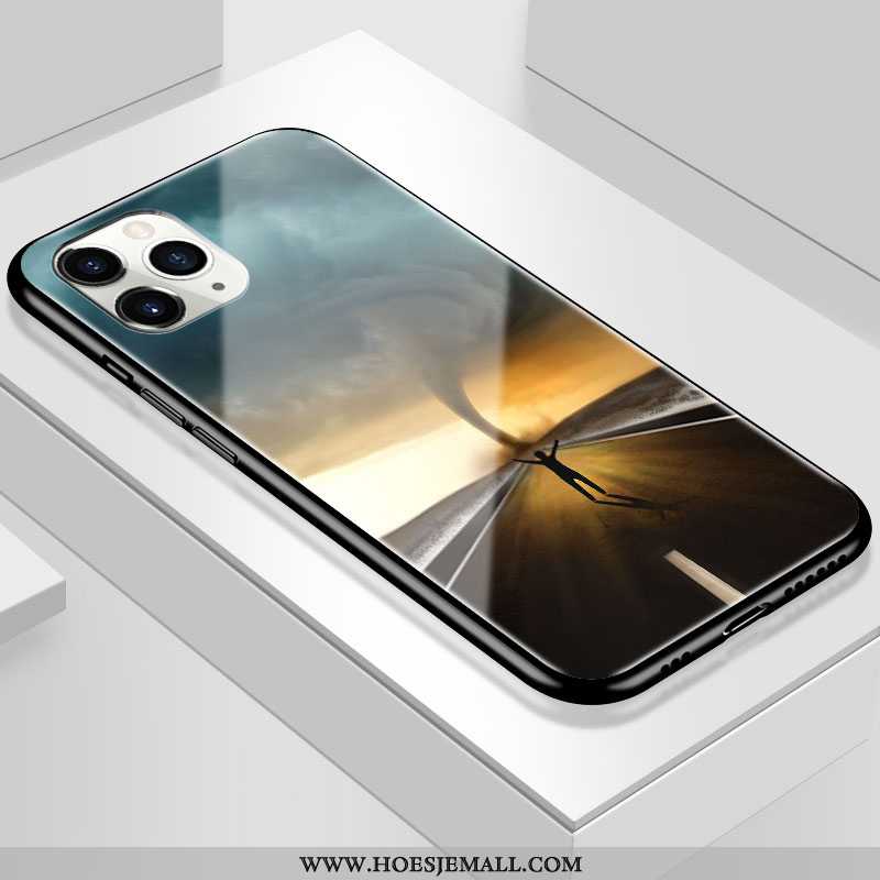 Hoesje iPhone 11 Pro Persoonlijk Trend Geel Lovers Mobiele Telefoon Tempereren Glas