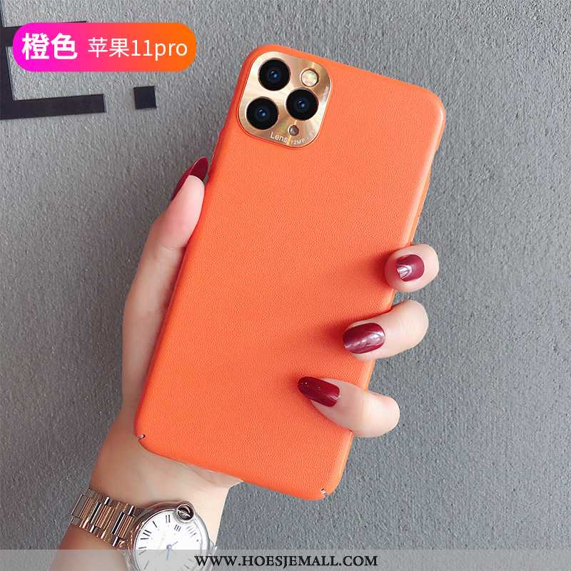 Hoesje iPhone 11 Pro Bescherming Persoonlijk Scheppend All Inclusive Nieuw Lovers Oranje