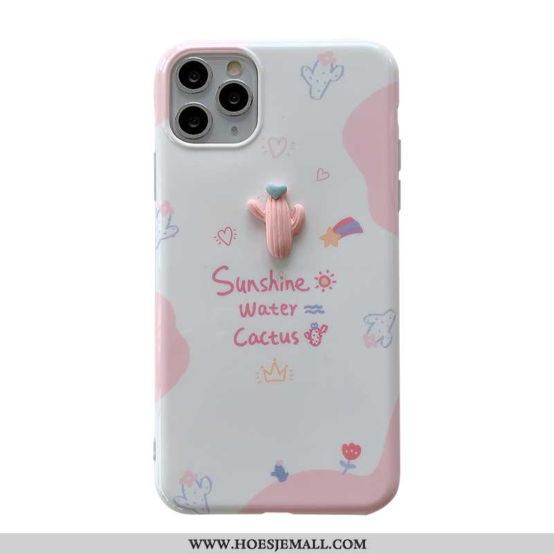 Hoes iPhone 11 Pro Persoonlijk Super Roze Hoesje Mobiele Telefoon Zacht