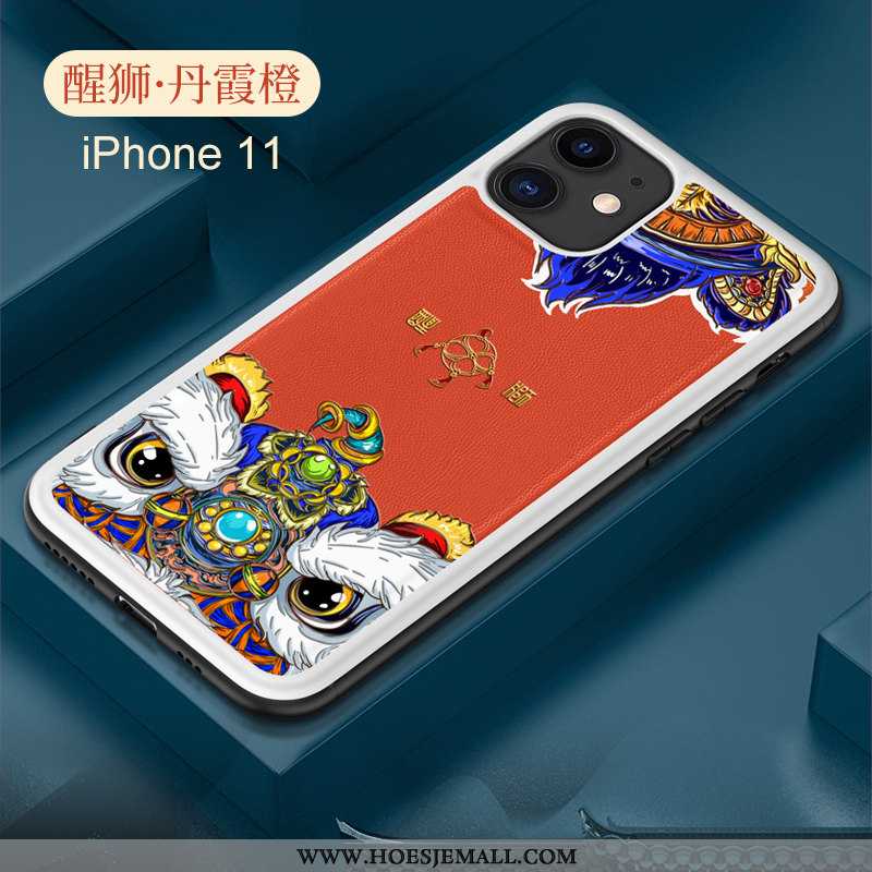 Hoes iPhone 11 Siliconen Bescherming Trend Zacht Rood Dun