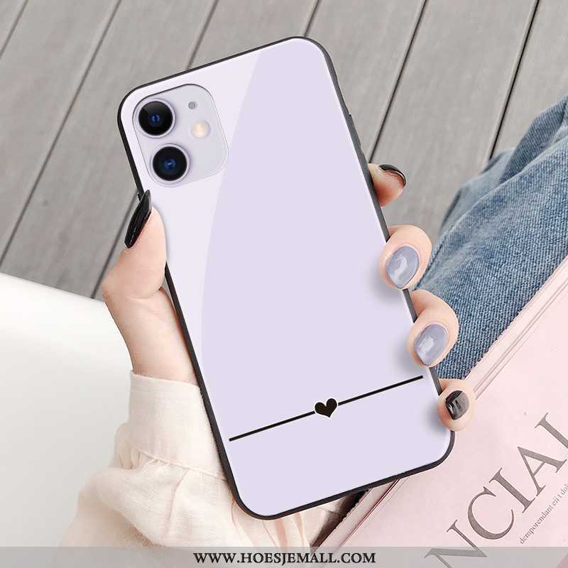 Hoes iPhone 11 Persoonlijk Bescherming Groen Hoesje Lovers Eenvoudige