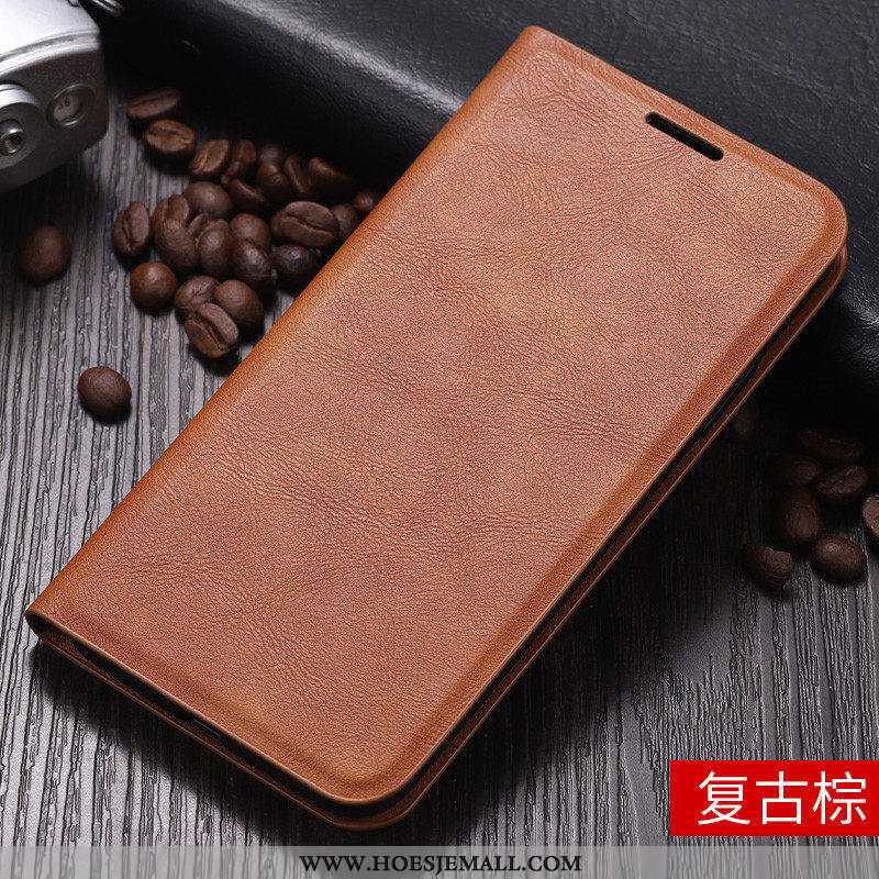 Hoesje iPhone 11 Siliconen Bescherming Anti-fall All Inclusive Zacht Clamshell Luxe Bruin