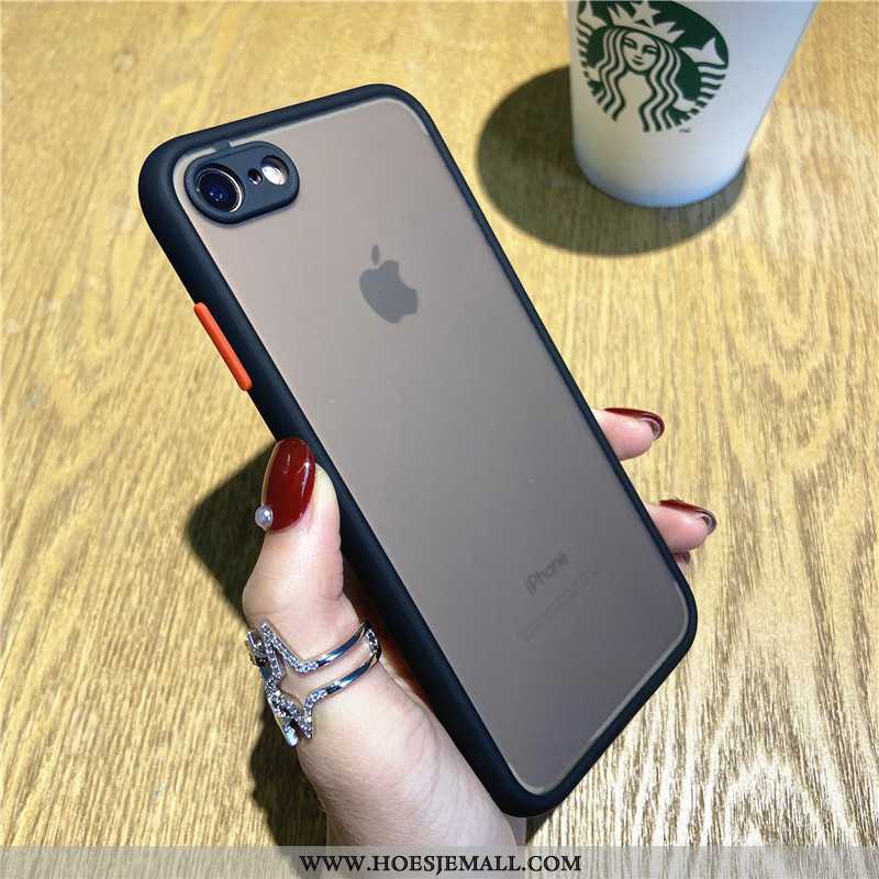 Hoesje iPhone 6/6s Plus Trend Siliconen Voelen Net Red All Inclusive Doorzichtig Groen