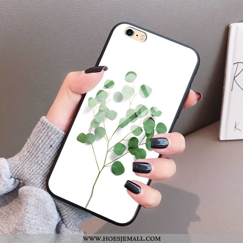 Hoes iPhone 6/6s Plus Trend Super Glas Hoesje Dun Zacht Anti-fall Groen