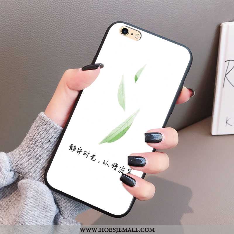 Hoes iPhone 6/6s Plus Trend Super Glas Hoesje Dun Zacht Anti-fall Groen