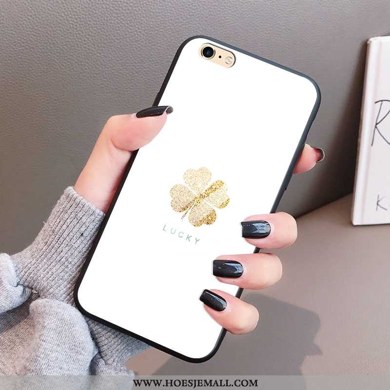 Hoes iPhone 6/6s Plus Trend Super Glas Hoesje Dun Zacht Anti-fall Groen