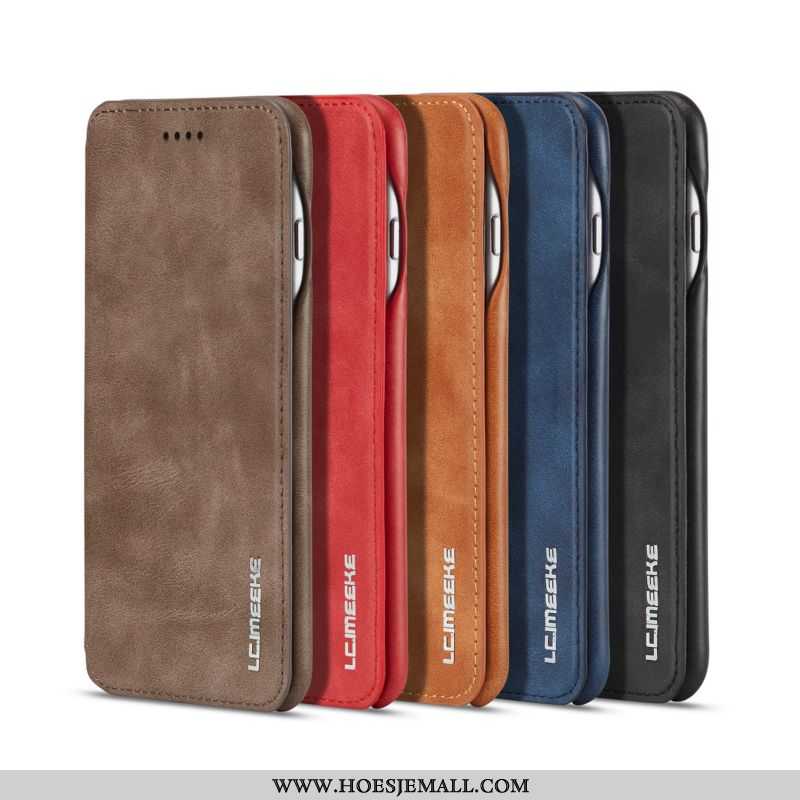 Hoes iPhone 6/6s Plus Siliconen Bescherming Mobiele Telefoon Clamshell Hoesje Nieuw Bruin