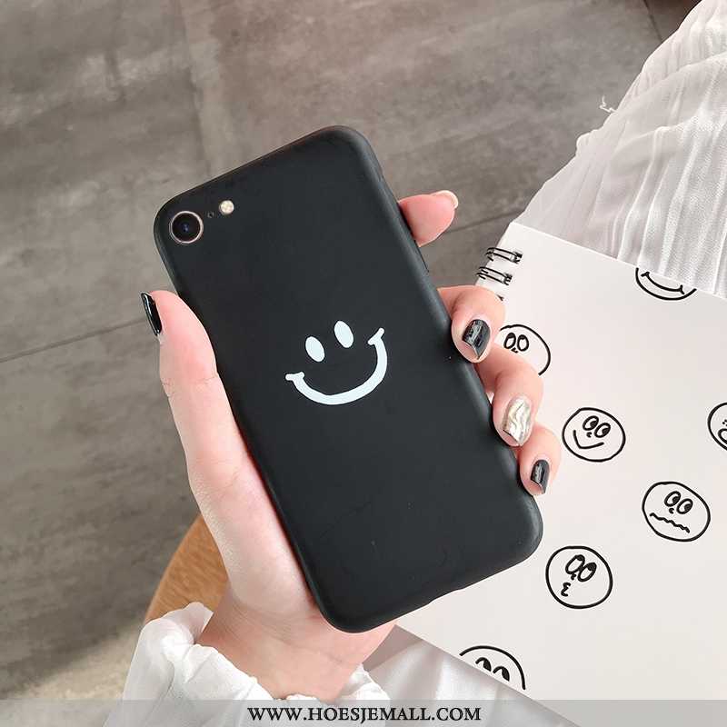 Hoesje iPhone 6/6s Persoonlijk Siliconen All Inclusive Liefde Net Red Smiley Rood