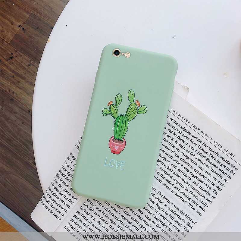 Hoesje iPhone 6/6s Scheppend Trend Mobiele Telefoon Bescherming Zacht All Inclusive Super Groen