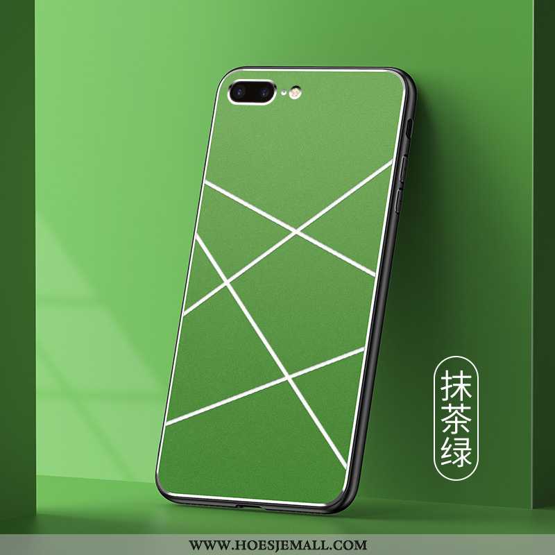 Hoesje iPhone 7 Plus Trend Metaal Hoes Anti-fall All Inclusive Mobiele Telefoon Persoonlijk Groen