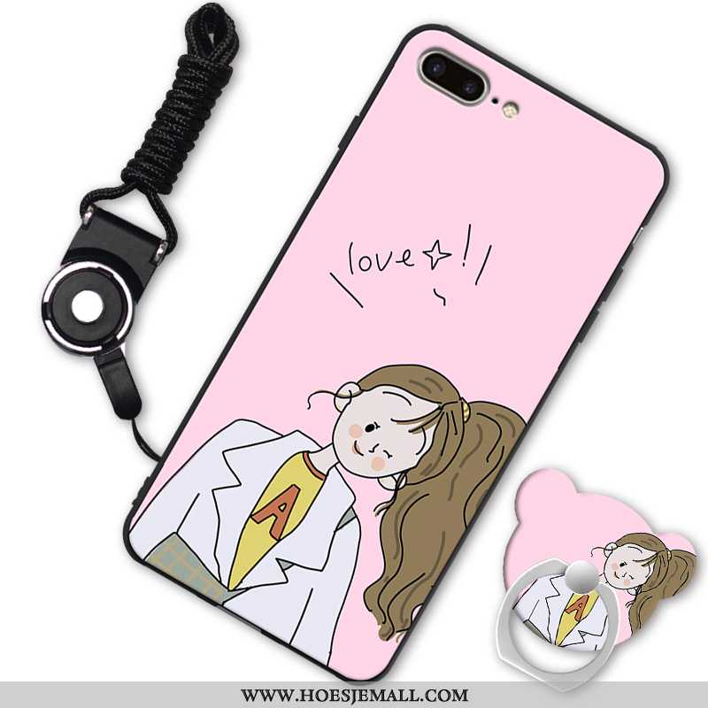 Hoesje iPhone 7 Plus Mooie Trend Hanger Hoes Hemming Zacht Mobiele Telefoon Witte