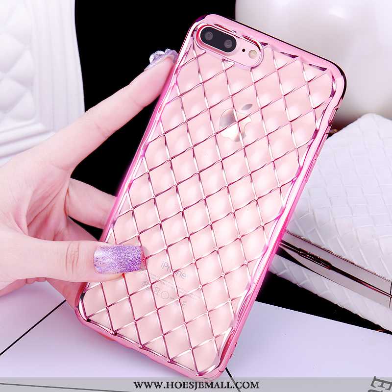 Hoesje iPhone 7 Plus Mooie Pu Ring Roze Hoes Mobiele Telefoon