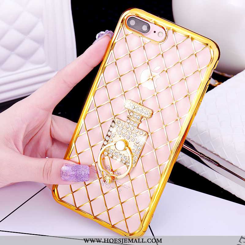 Hoesje iPhone 7 Plus Mooie Pu Ring Roze Hoes Mobiele Telefoon