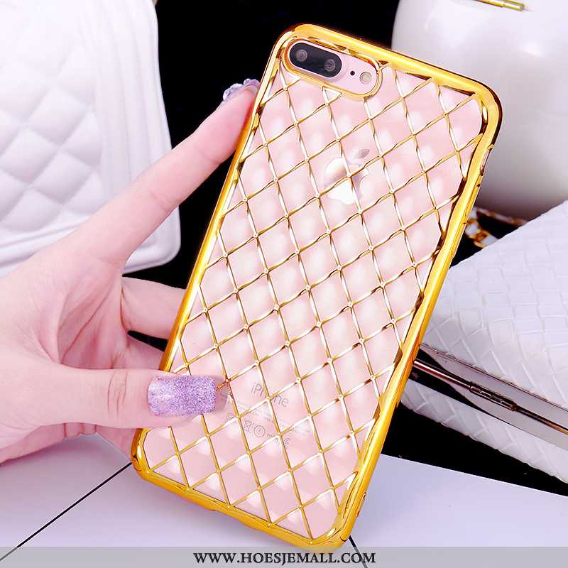 Hoesje iPhone 7 Plus Mooie Pu Ring Roze Hoes Mobiele Telefoon