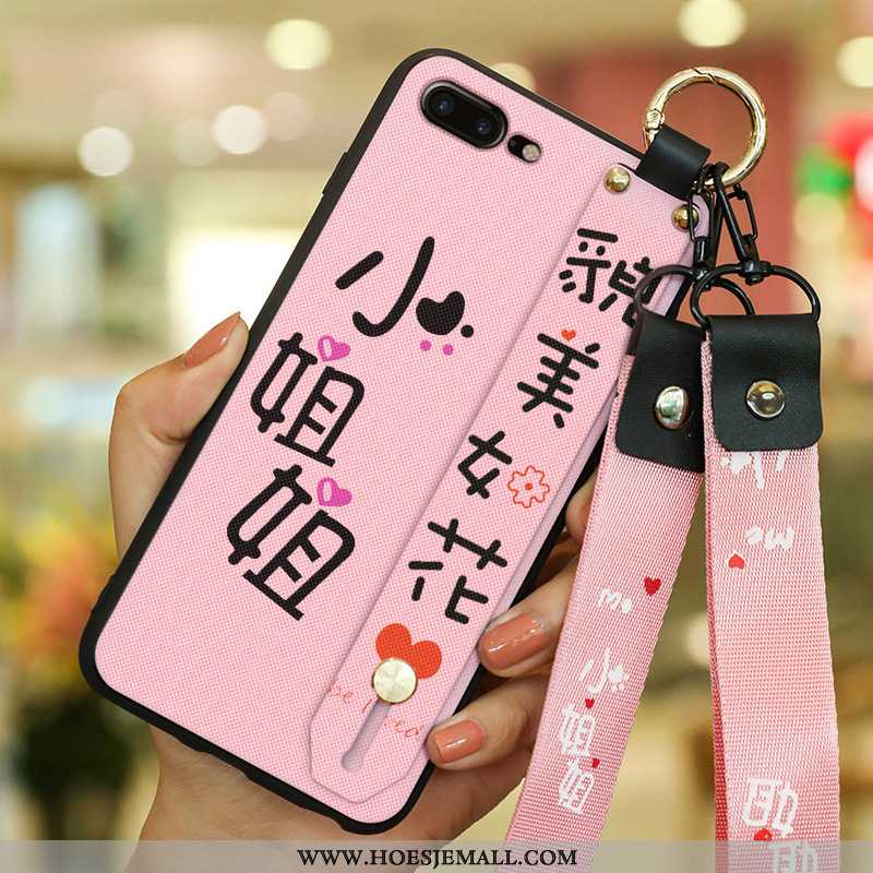 Hoesje iPhone 7 Plus Hanger Persoonlijk Bescherming Net Red Roze All Inclusive