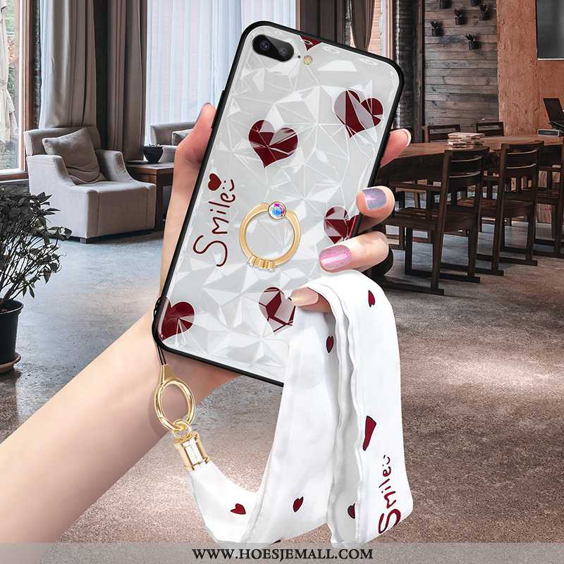 Hoesje iPhone 7 Plus Bescherming Hanger Hoes Wit Mobiele Telefoon Liefde Witte