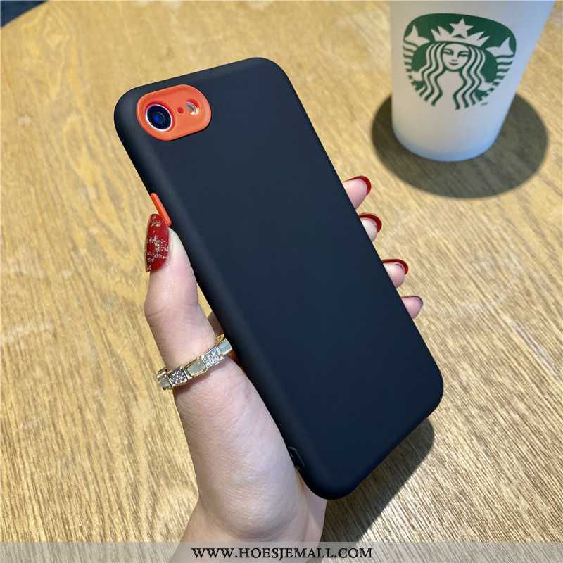 Hoesje iPhone 7 Siliconen Schrobben Eenvoudige Anti-fall High End Mobiele Telefoon Rood