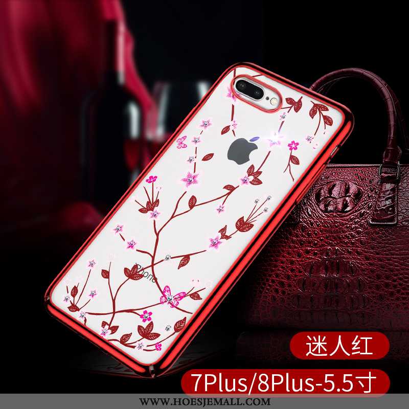 Hoes iPhone 8 Plus Trend Super Hoesje Bescherming Anti-fall All Inclusive Persoonlijk Rood