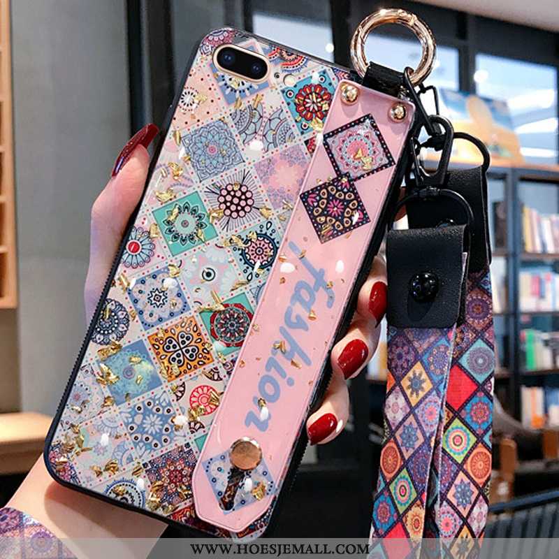 Hoesje iPhone 8 Plus Mode Hanger Mobiele Telefoon Trend Helder Camouflage