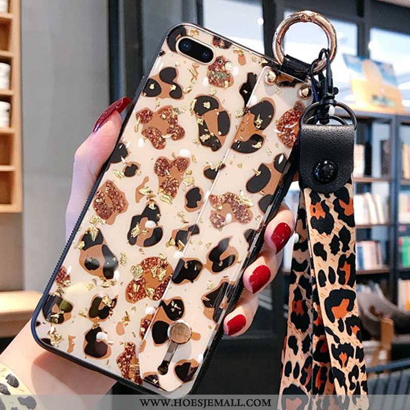 Hoesje iPhone 8 Plus Mode Hanger Mobiele Telefoon Trend Helder Camouflage