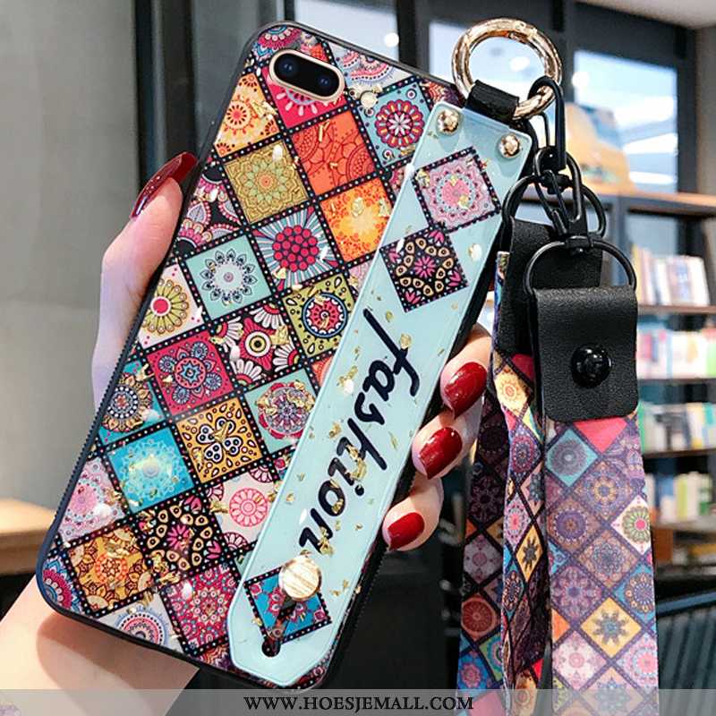 Hoesje iPhone 8 Plus Mode Hanger Mobiele Telefoon Trend Helder Camouflage