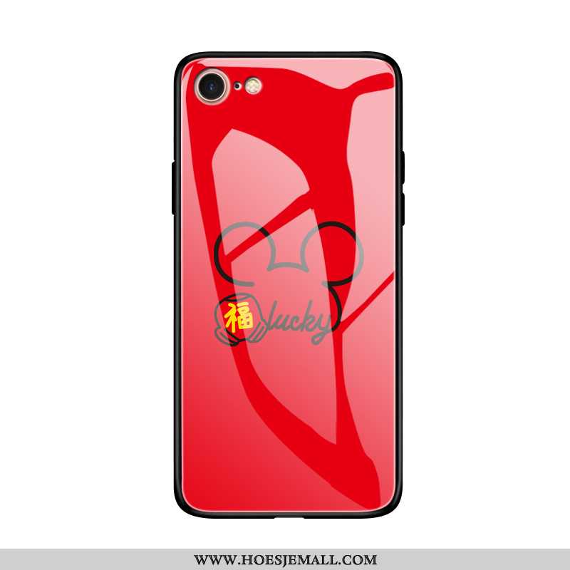 Hoes iPhone 8 Trend Zacht All Inclusive Anti-fall Nieuw Bescherming Persoonlijk Rood