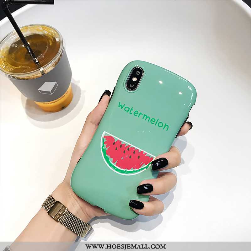 Hoes iPhone X Bescherming Scheppend Vers Rood Mini Mobiele Telefoon Fruit