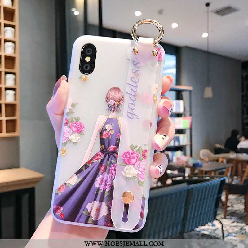 Hoesje iPhone Xs Trend Bescherming Mobiele Telefoon Nieuw Hoes Anti-fall Roze