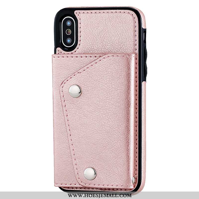 Hoesje iPhone Xs Trend Zacht Hanger Rood Nieuw Scheppend Mobiele Telefoon