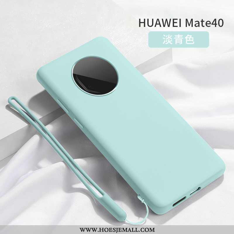 Hoesje Huawei Mate 40 Zacht Siliconen Mobiele Telefoon Net Red Dun Super Anti-fall Rood