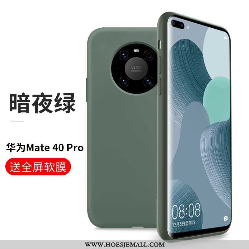 Hoes Huawei Mate 40 Pro Persoonlijk Super Blauw Eenvoudige Bescherming Hoesje Blauwe