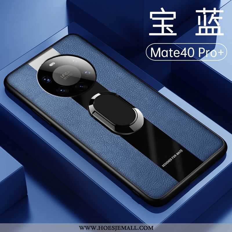 Hoesje Huawei Mate 40 Pro+ Persoonlijk Leer Mobiele Telefoon All Inclusive Bescherming Siliconen Hoe