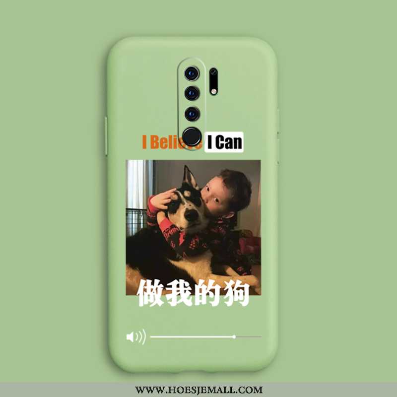 Hoes Xiaomi Redmi 9 Zacht Siliconen Bescherming All Inclusive Blauw Mobiele Telefoon Goud Blauwe