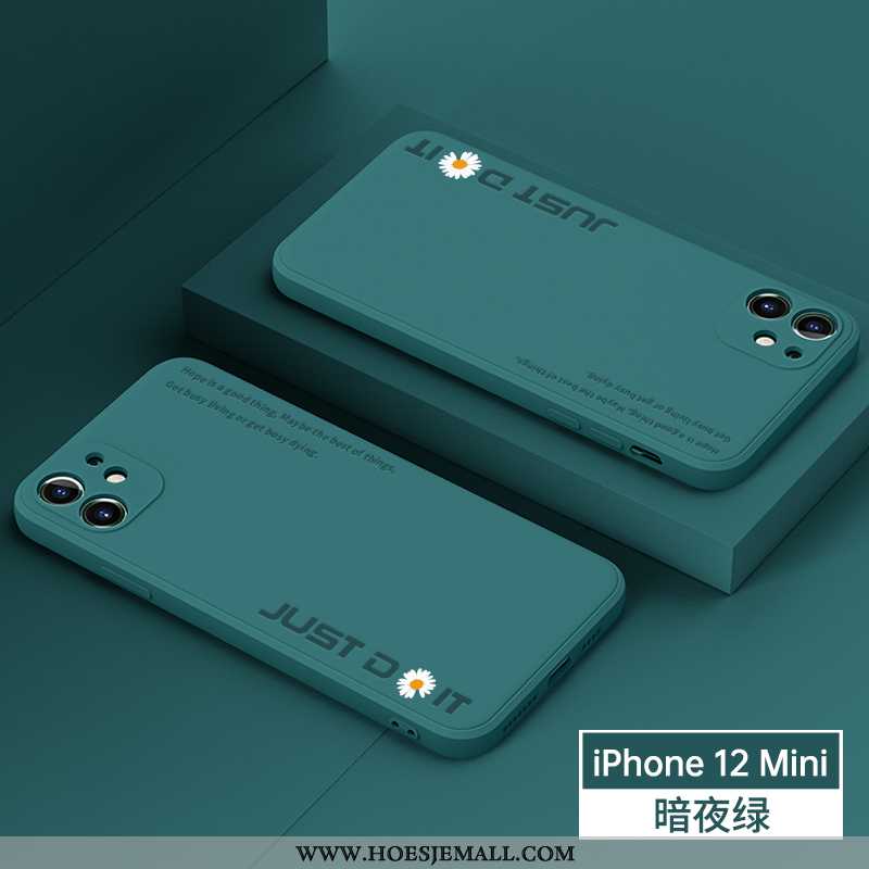 Hoes iPhone 12 Mini Bescherming Persoonlijk Original Scheppend Anti-fall All Inclusive Blauwe