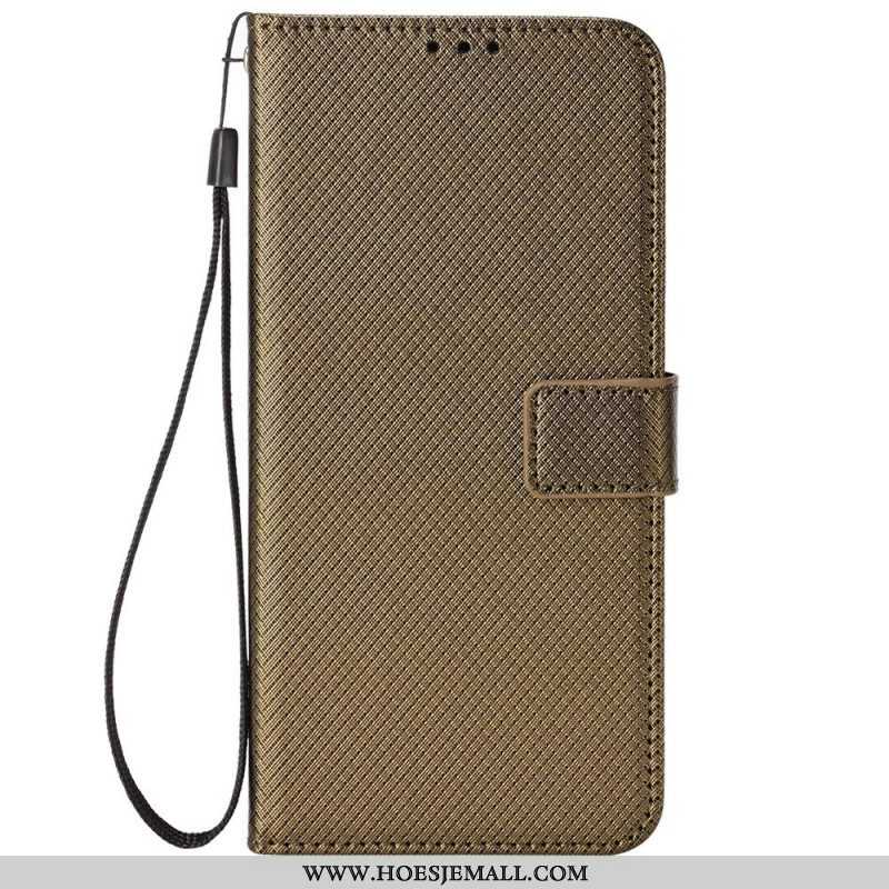 Folio-hoesje voor Huawei Mate 50 Pro Met Ketting Riem Selectie