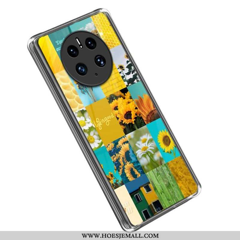 Hoesje voor Huawei Mate 50 Pro Zonnebloemen