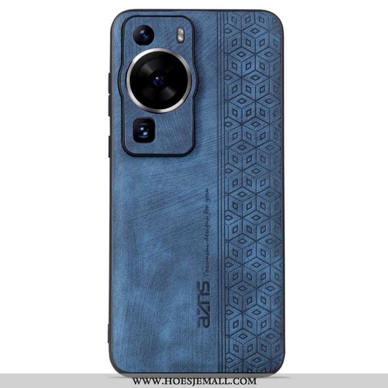 Hoesje voor Huawei P60 Pro Azns Ledereffect