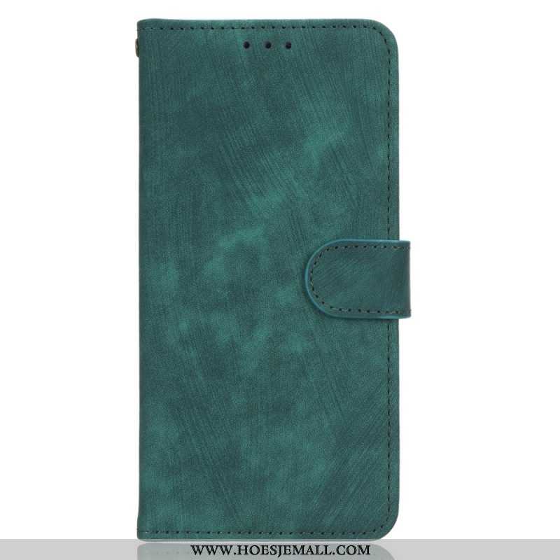 Flip Case voor Huawei P60 Pro Klassieke Rfid Met Draagkoord