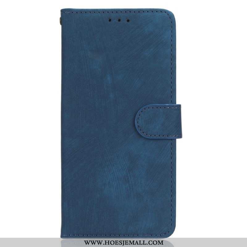 Flip Case voor Huawei P60 Pro Klassieke Rfid Met Draagkoord