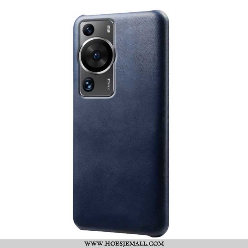 Hoesje voor Huawei P60 Pro Ledereffect