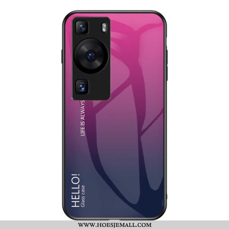 Hoesje voor Huawei P60 Pro Hallo Gehard Glas